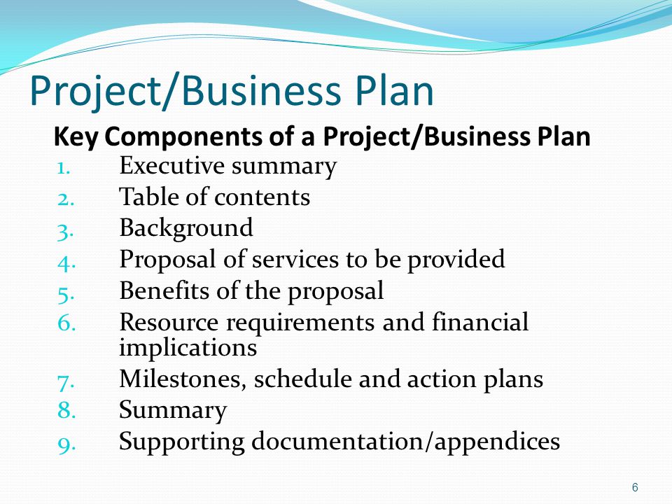 4 Necessary Business Plan Components